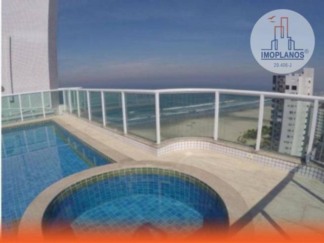 Apartamento com 2 dormitórios à venda, 78 m² por R$ 410.000,00 - Aviação - Praia Grande/SP