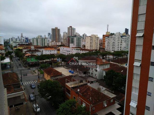 Apartamento com 3 dormitórios à venda, 111 m² por R$ 740.000,00 - Marapé - Santos/SP - Foto 9
