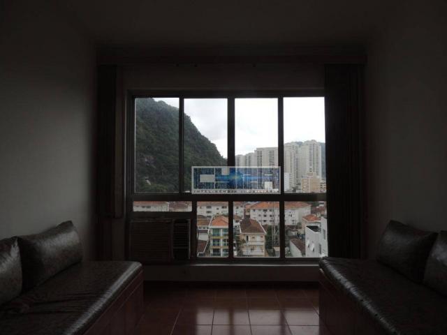 Apartamento AMPLO com 2 dormitórios e dependência em Santos - Foto 17