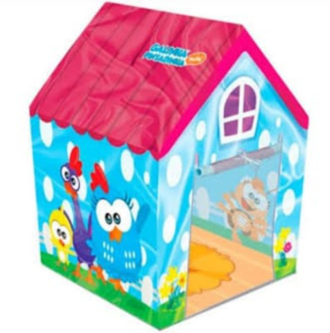 Casinha da galinha pintadinha em pano