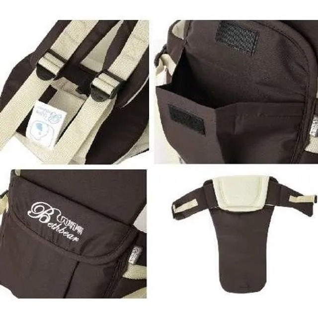 Canguru bebê ergonômico 4 posições