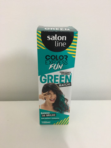 Tinta temporária para cabelo
