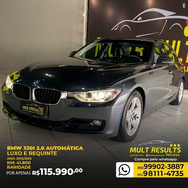 BMW 320I 2.0 TURBO/ACTIVEFLEX BAIXÍSSIMA KM
