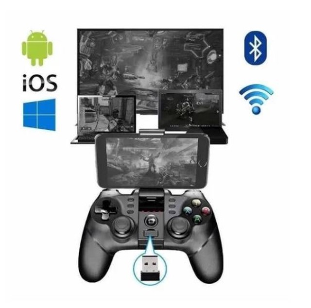 Manete Bluetooth Gamed Wirelles Celular PC Notebook - Foto 3