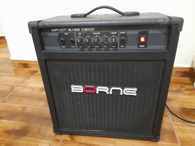 Amplificador baixo borne cb100 64872220282371121