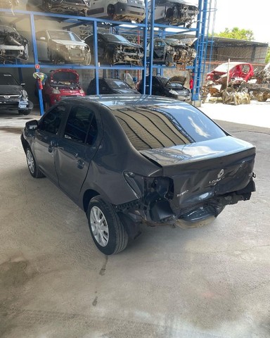 Logan 1.6 2018 Parachoque Motor Airbag Retrovisor Capo Porta Lanterna Sucata - Foto 5