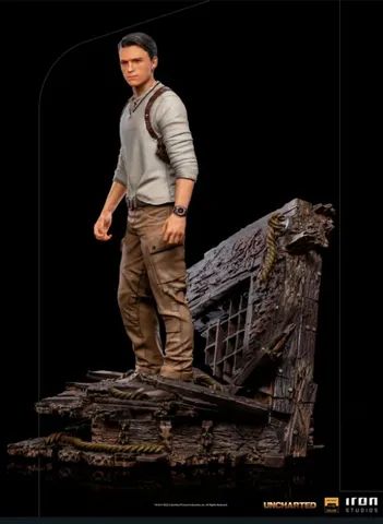 Nathan Drake Iron Studios Deluxe Uncharted - Foto 2