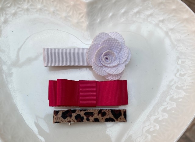 Kit de bico de pato /hair clip infantil - Foto 2