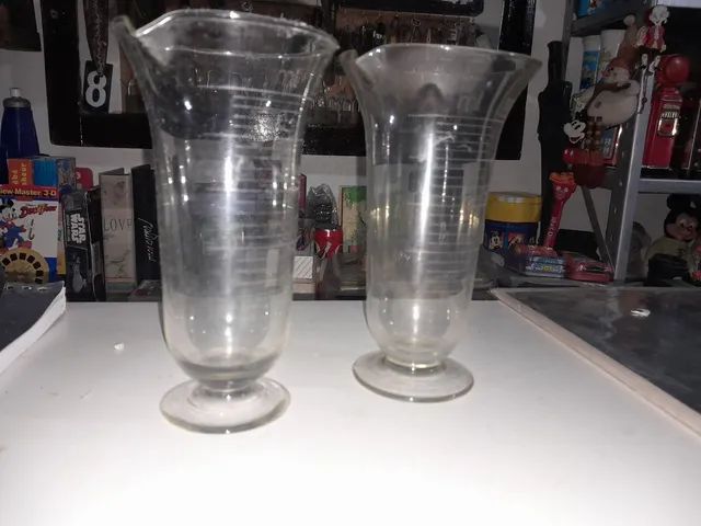 Dois Cálices Graduado De Vidro 250ml - Foto 3
