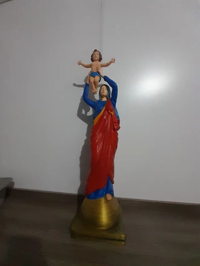 Nossa Senhora da Comunicação 75 cm Maria  - Foto 2