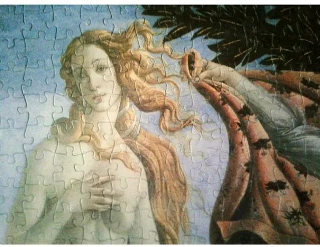 Quadro Vênus de Quebra Cabeça Montado 1000 Pçs.