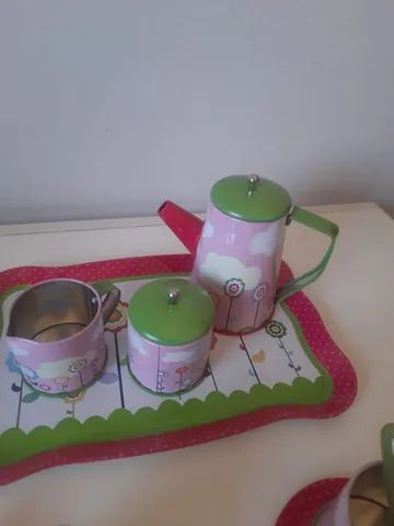 Jogo de chá +comidas de mercadinho - Artigos infantis - Centro, São José do  Rio Preto 1261995999