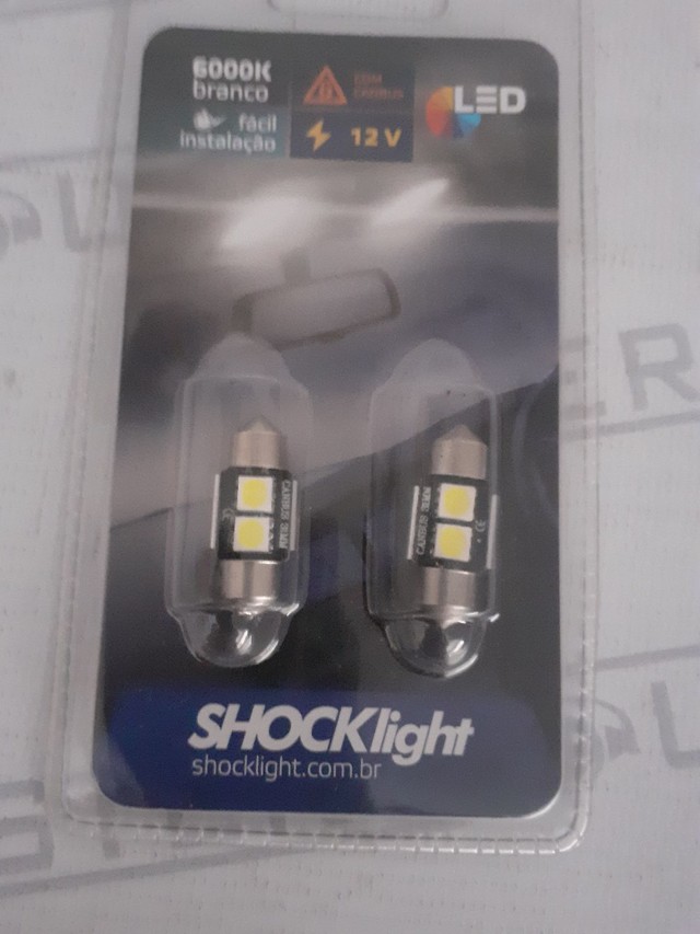 Led torpedo. Schocklight. 31mm.  Garantia. Novo. Instalado. 
