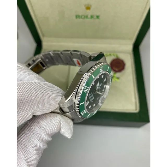 Relógio ROLEX SUBMARINER HULK AUTOMÁTICO ENTREGAMOS  - Foto 4