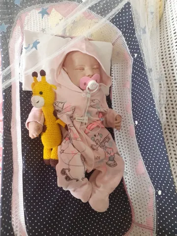 Berço Para Boneca Bebê Reborn Baby Alive Grande Original