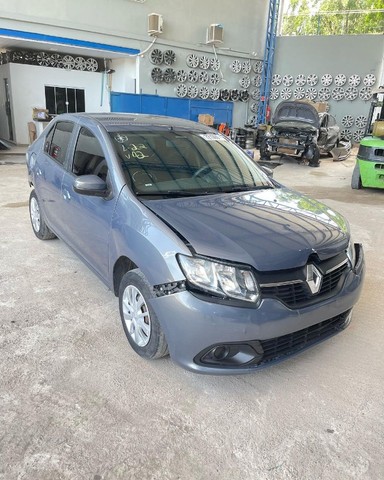 Logan 1.6 2018 Parachoque Motor Airbag Retrovisor Capo Porta Lanterna Sucata - Foto 3