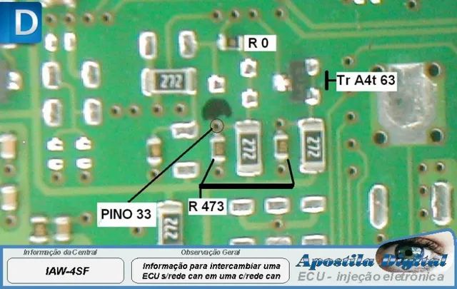 Esquema de modulo ECU - Foto 2
