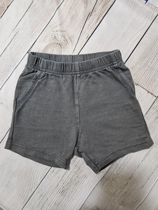 Shorts de bebê cinza, Carter's, 18 meses
