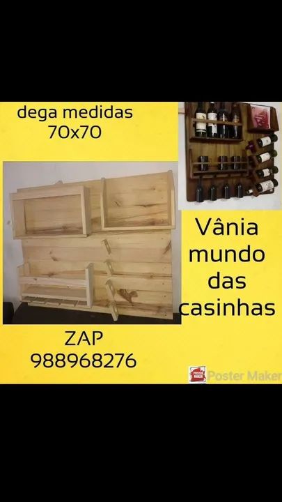 Fabrício móveis rústico de pallet  - Foto 6