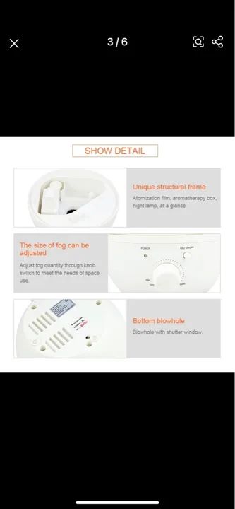 Difusor óleo essencial  - Foto 2