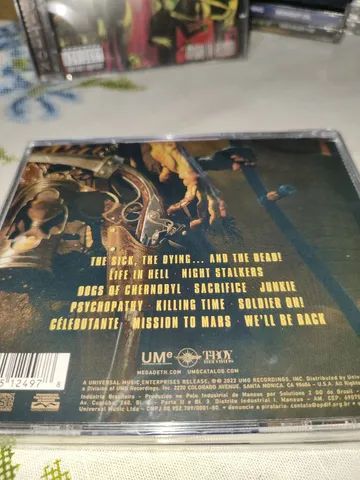 2 CDs Megadeth Novos  - Foto 3