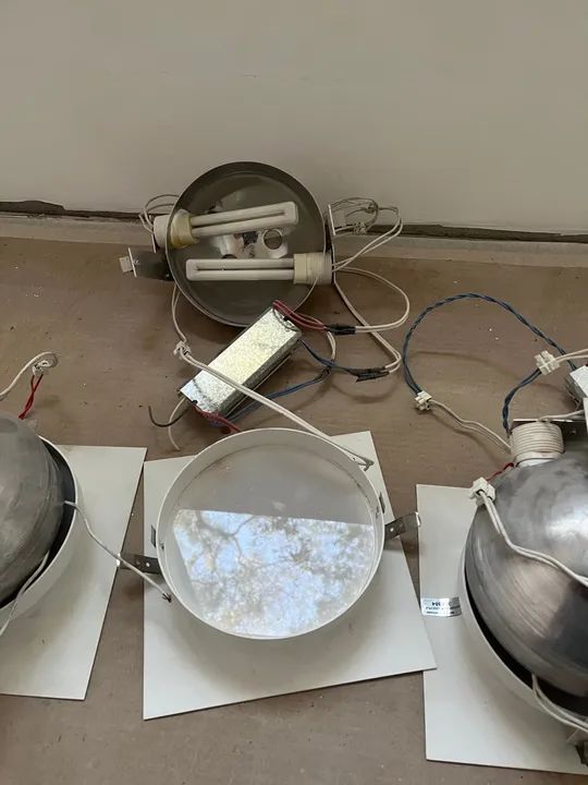 Luminárias de embutir grande (3 peças) Light Design - Foto 3