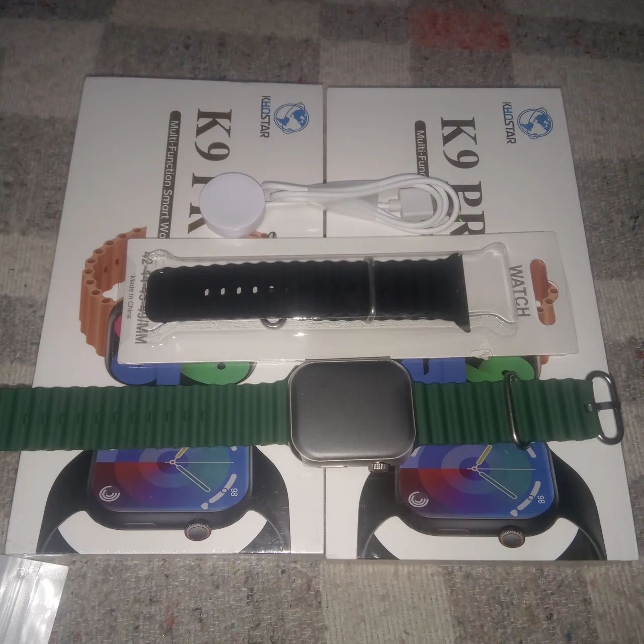 Relógio smartwatch K9 pro acompanha  pulseira  Extra - Foto 5