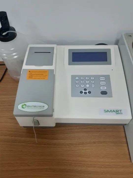 Equipamento Analisador Semi Automático Bioquímica Smart