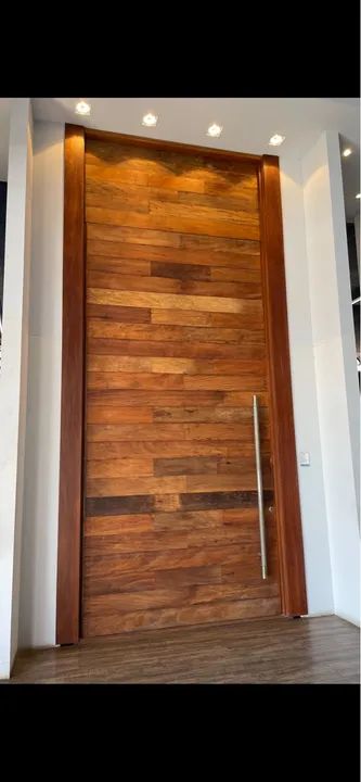 Porta de madeira maciça - SOB MEDIDA - Foto 4