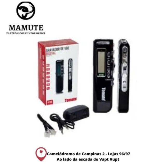 Gravador Digital De Voz Espião 8gb