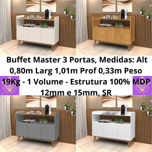 Buffet Master 3 Portas SR