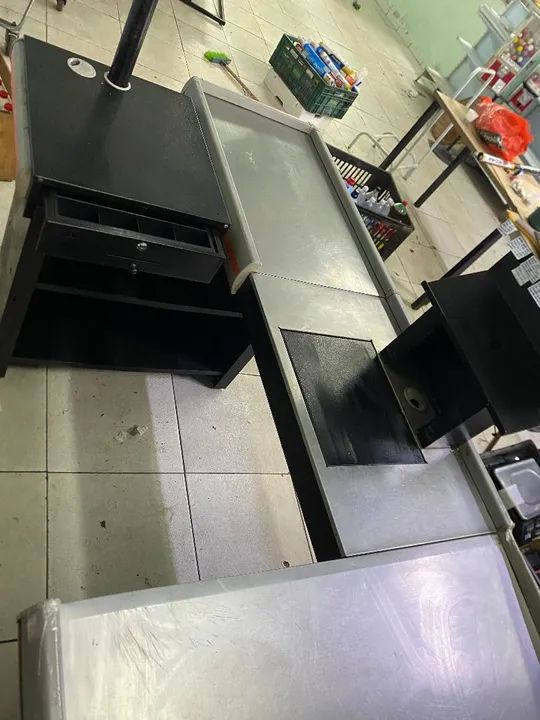 Balcão Checkout Caixa Mercado Mercadinho Padaria Mercearia 