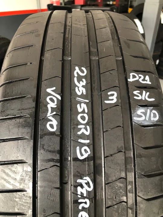 Pneu 235/50r19 Pirelli Pzero 99v New Pz4 (volvo) *usado* 3 - Foto 3