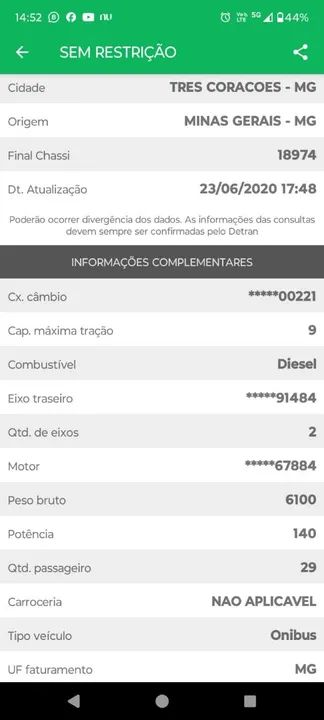 Vendo Volare V6 MWM 2.8. 29 lug / Iveco cityclass 3.0 (70C16) Euro 3 ano 2011  29  lug - Foto 4