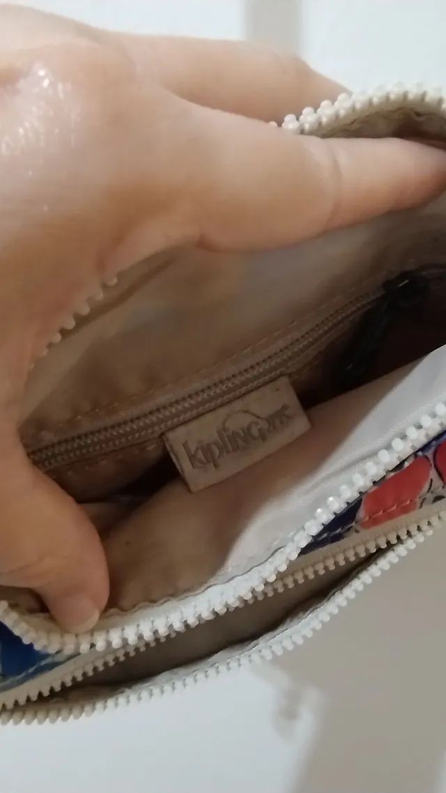 Bolsa de lado Kipling original no estado 