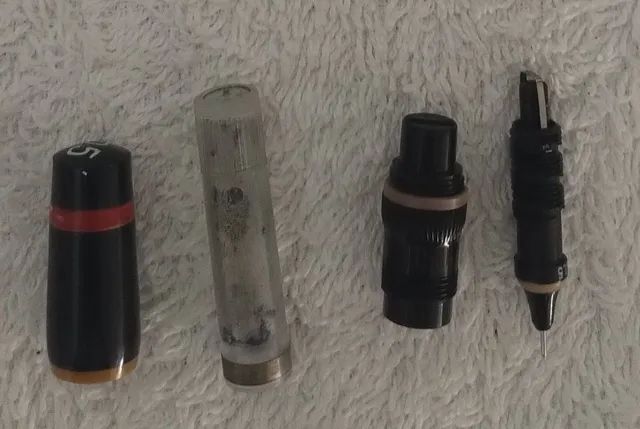 Peças de caneta nanquim antiga - Foto 5