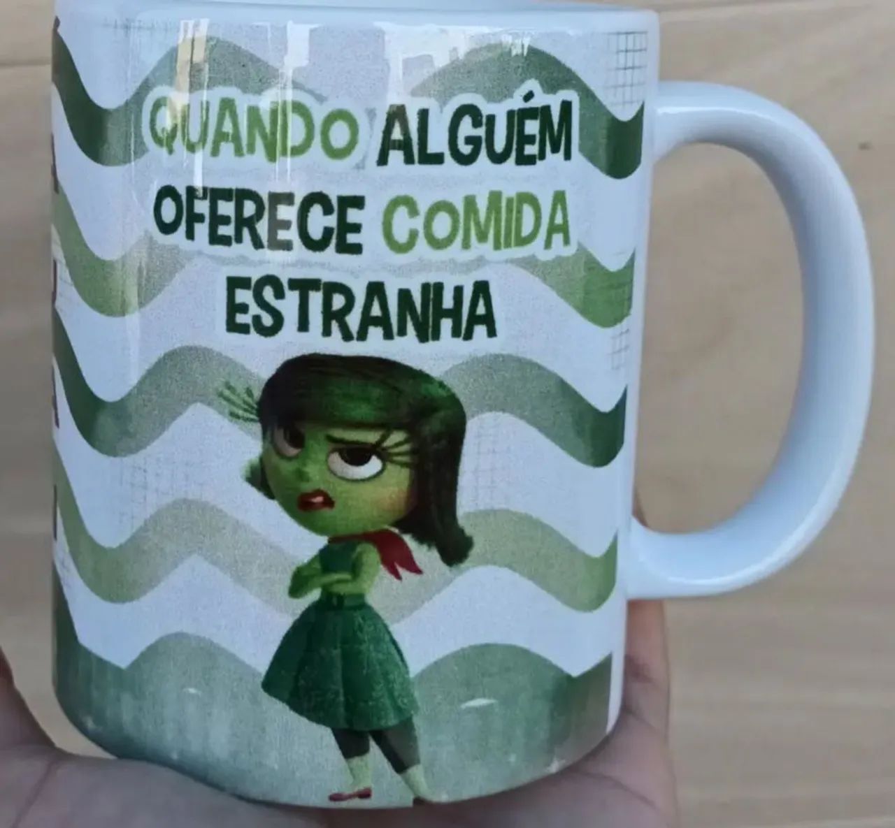 Caneca Personalizada Divertida - Personagens do Filme Divertida Mente - Foto 4