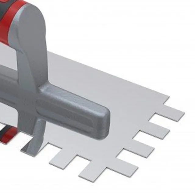 Desempenadeira Aço Inox Dentada 19mm x 12mm Cortag 62013 - Foto 3