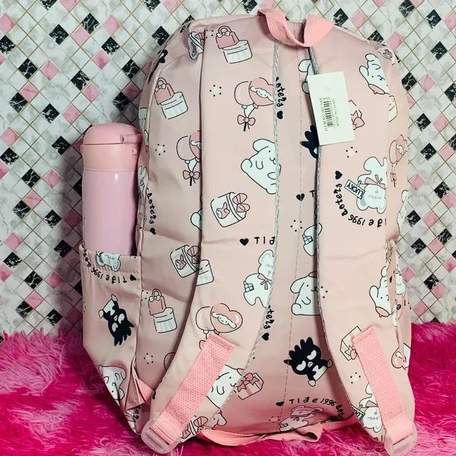 ?Kit volta às aulas<br>?1.mochila impermeável <br>?1 garrafa termica 450ml<br>? - Foto 2