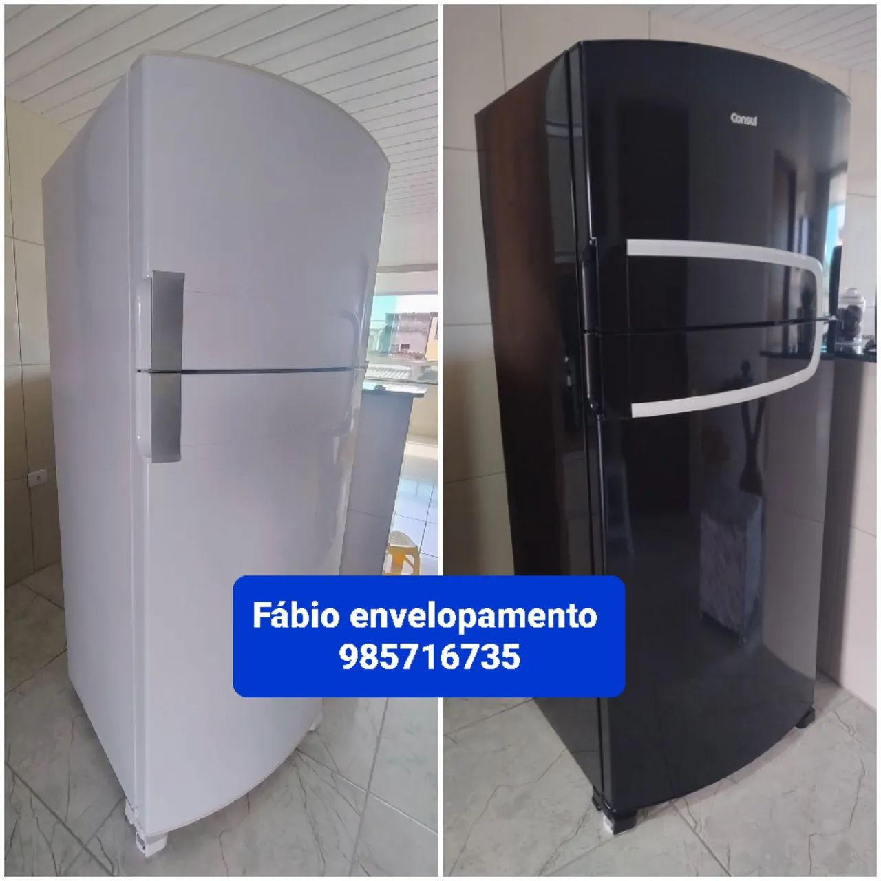 Envelopamento de geladeira, vem conferir nossos serviços. - Foto 5