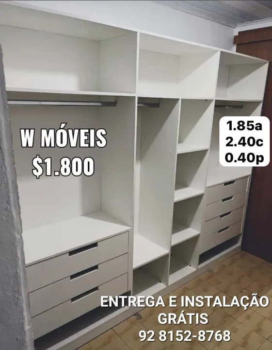 Closet GRANDE CASAL 40 PRO