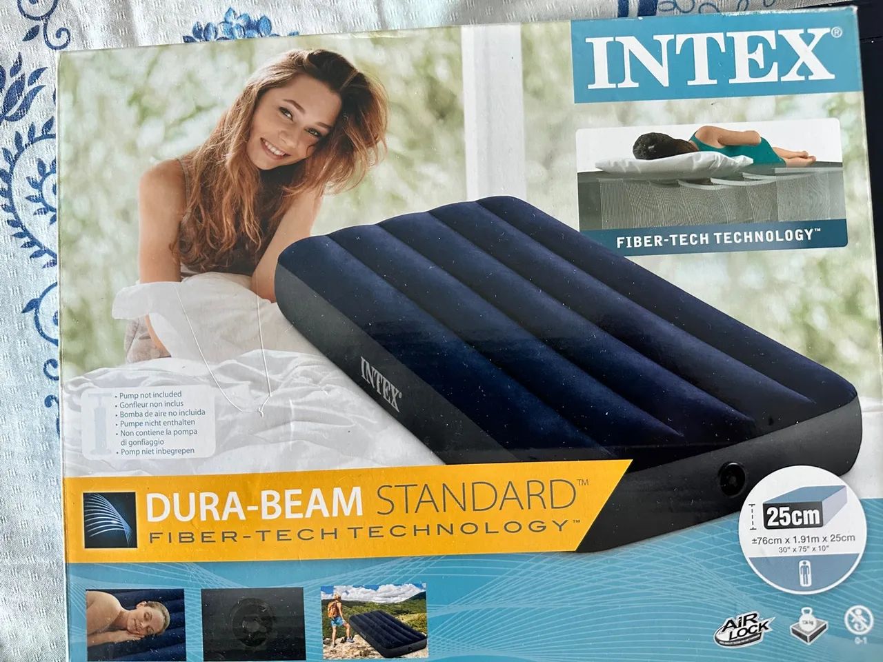 Colchão Inflável Dura-Beam Standard Intex - Foto 2