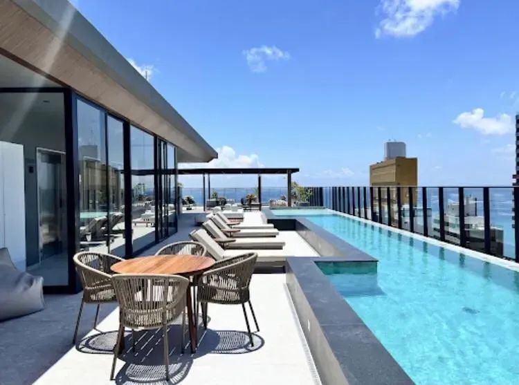 Studio com 1 dormitório para alugar, 27 m² por R$ 3.700,00/mês - Vitória - Salvador/BA