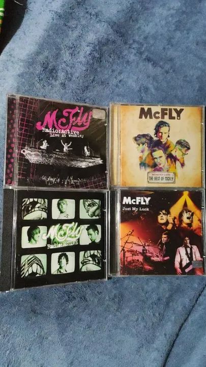 McFly 4 cds raros e comuns 