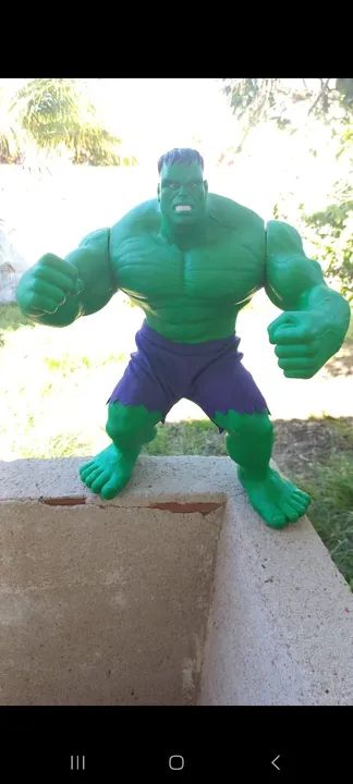 Marvel boneco HULK 45CM ALTURA - Foto 4