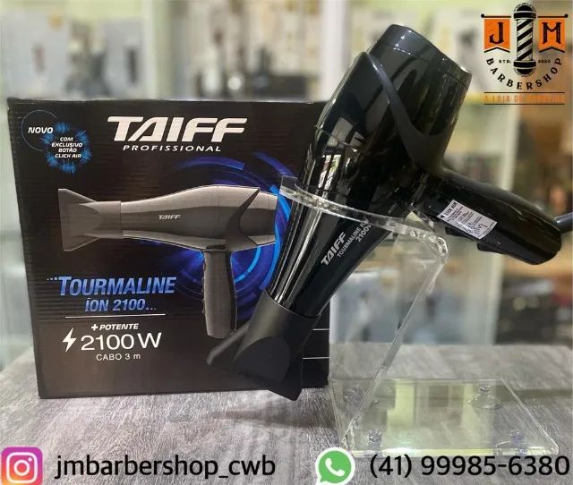 Secador de Cabelo Taiff Tourmaline Íon 2100w 127v - Foto 4