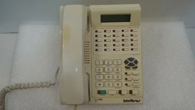 Telefone intelbrás modelo ti 730i usado e bem conservado - Foto 2