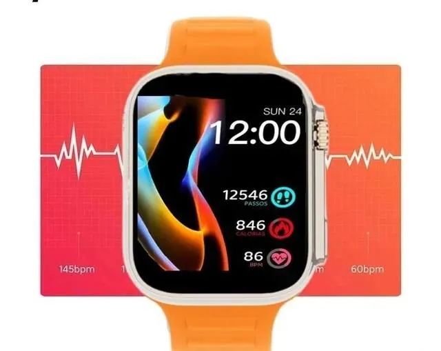 Smartwatch K89 Bluetooth Android iOS, 2" - Foto 3