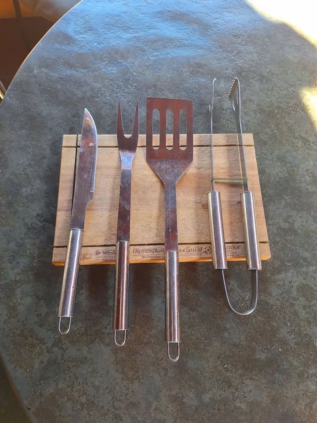 Kit churrasco inox