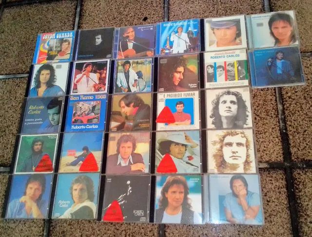 CDs Roberto Carlos Novíssimos 